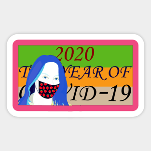 Covid 19 Sticker